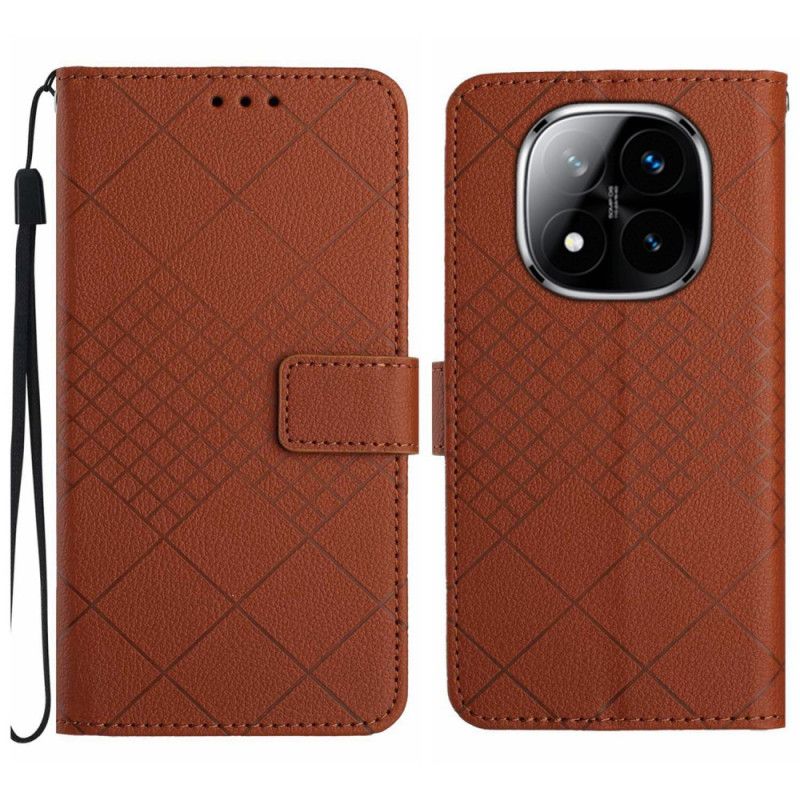 Etui Folio Xiaomi Redmi Note 14 Pro 4g Diamenty Etui Ochronne