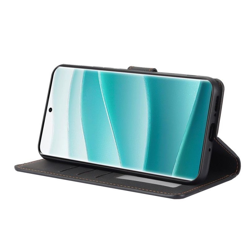 Etui Folio Xiaomi Redmi Note 14 Pro 4g Efekt Zamszu Z Paskiem