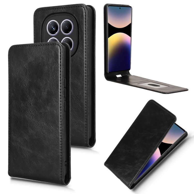 Etui Folio Xiaomi Redmi Note 14 Pro 4g Pionowa Konstrukcja Z Możliwością Odchylania Etui Ochronne