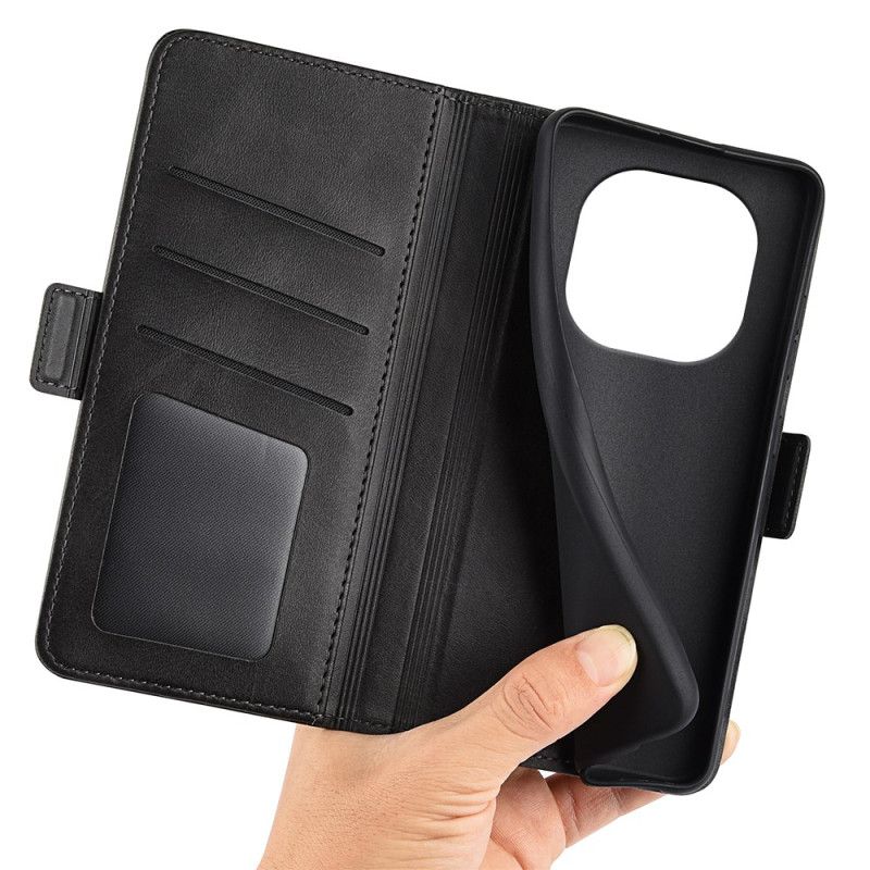 Etui Folio Xiaomi Redmi Note 14 Pro 4g Podwójne Zapięcie Etui Ochronne