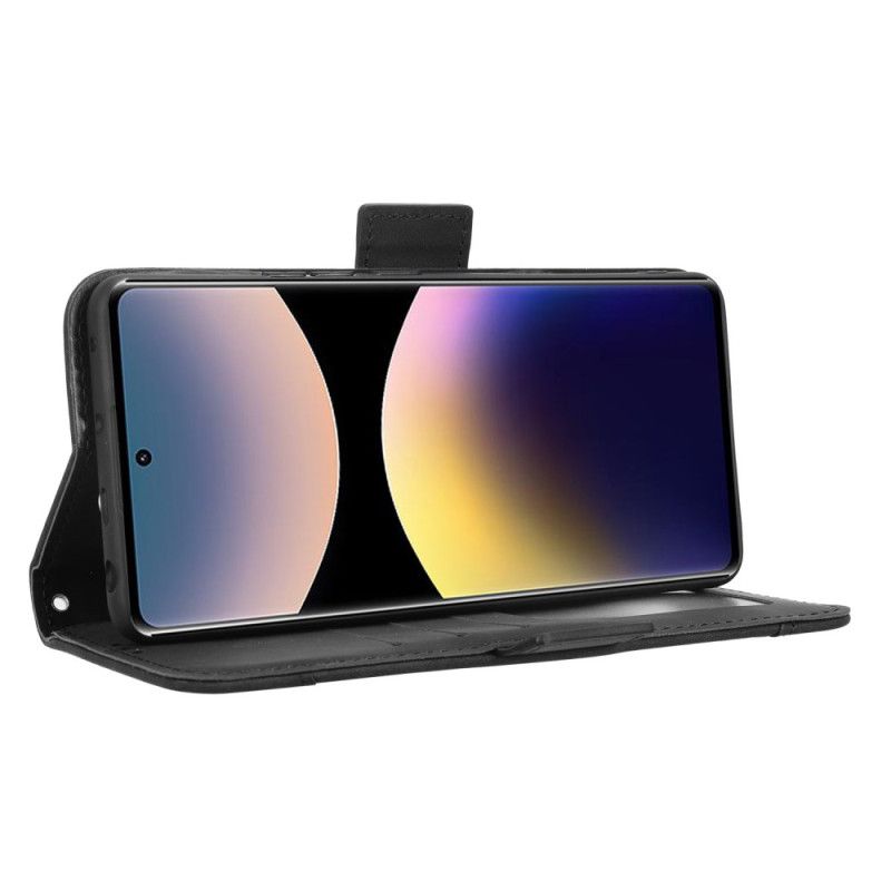 Etui Folio Xiaomi Redmi Note 14 Pro 4g Portfel Na Wiele Kart Uchwyt Etui Ochronne