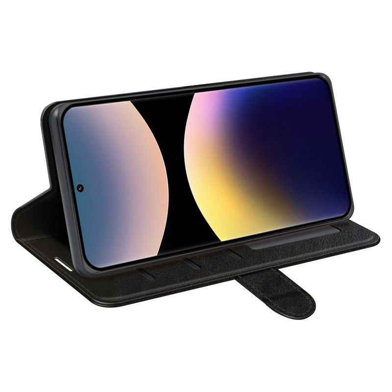 Etui Folio Xiaomi Redmi Note 14 Pro 4g Vintage Etui Ochronne