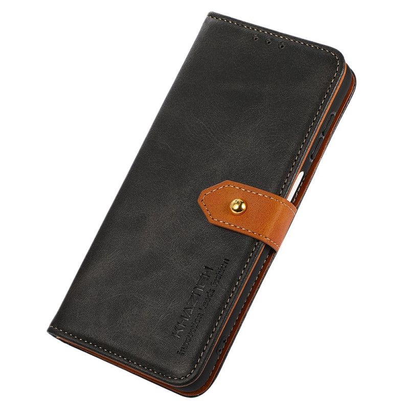 Etui Folio Xiaomi Redmi Note 14 Pro 4g Złote Zapięcie Khazneh