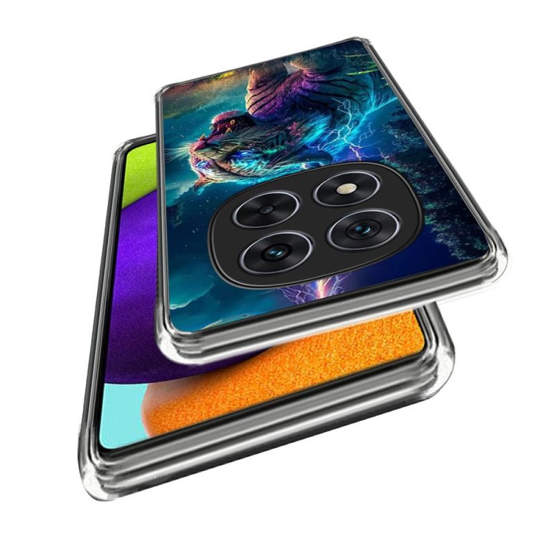 Etui Xiaomi Redmi Note 14 Pro 4g Błyskawica Tygrys