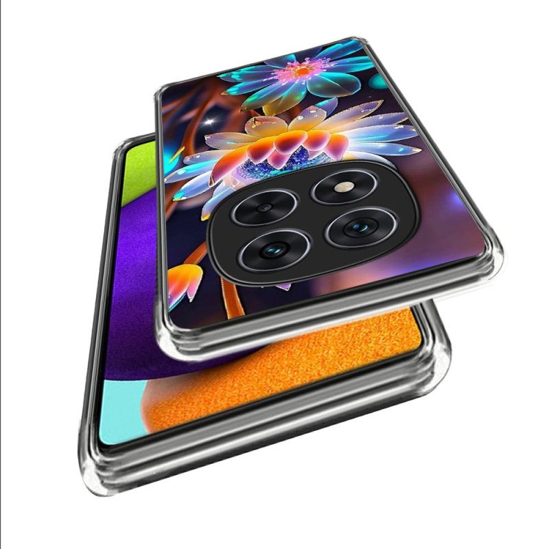 Etui Xiaomi Redmi Note 14 Pro 4g Kolorowe Kwiaty