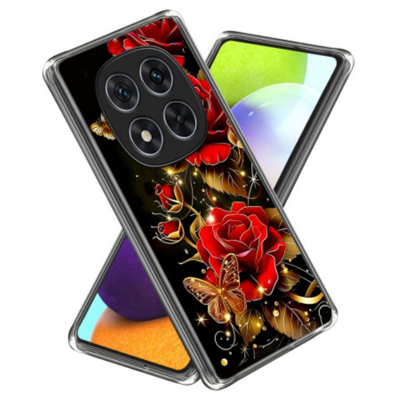 Etui Xiaomi Redmi Note 14 Pro 4g Motyle I Róże