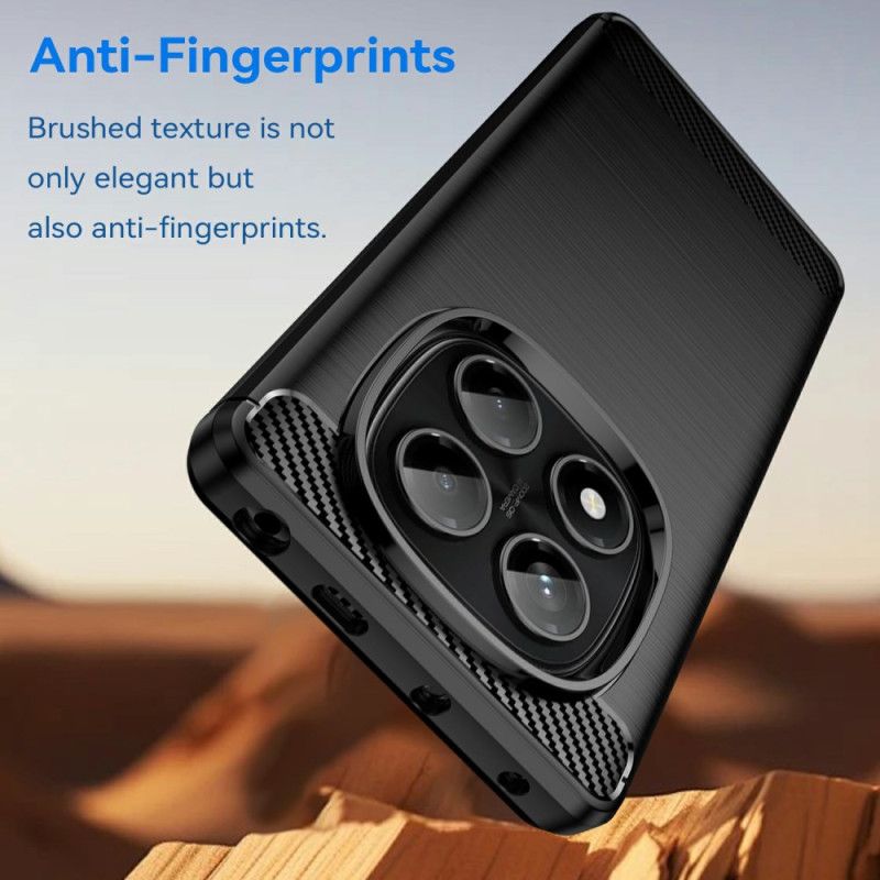 Etui Xiaomi Redmi Note 14 Pro 4g Szczotkowane Włókno Węglowe