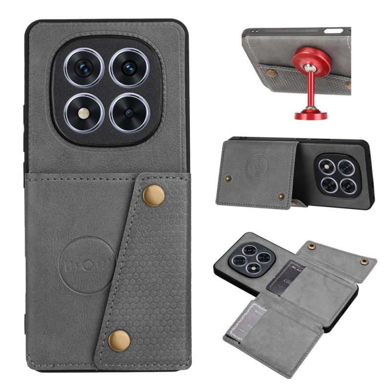 Etui Xiaomi Redmi Note 14 Pro 4g Uchwyt Na Karty I Podstawka Etui Ochronne