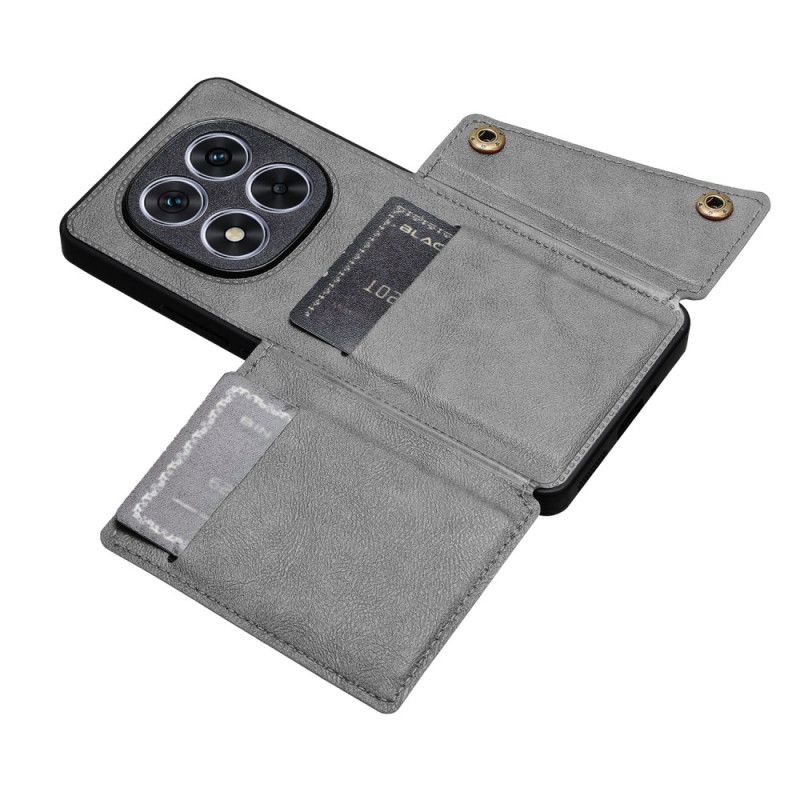 Etui Xiaomi Redmi Note 14 Pro 4g Uchwyt Na Karty I Podstawka Etui Ochronne