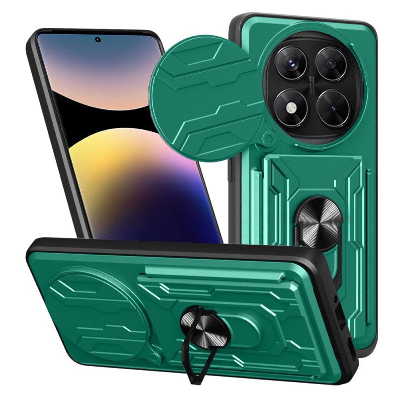 Etui Xiaomi Redmi Note 14 Pro 4g Ultraodporna Z Podstawką I Osłoną Obiektywu Etui Ochronne