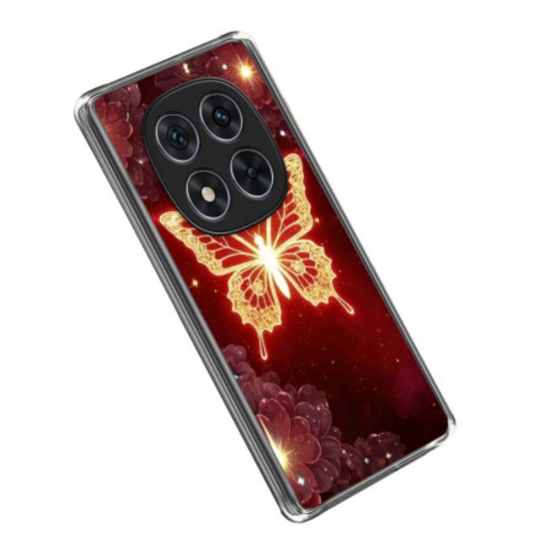 Etui Xiaomi Redmi Note 14 Pro 4g Złoty Motyl