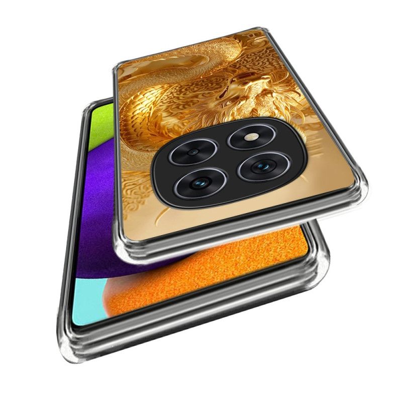 Etui Xiaomi Redmi Note 14 Pro 4g Złoty Smok Etui Ochronne