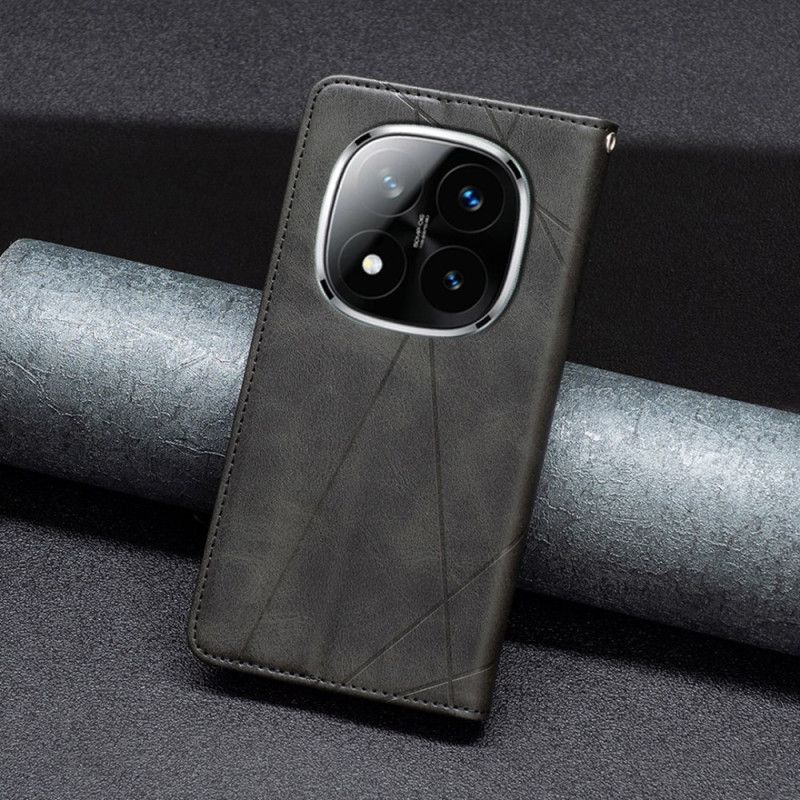 Flip Kotelot Do Xiaomi Redmi Note 14 Pro 4g Geometryczne