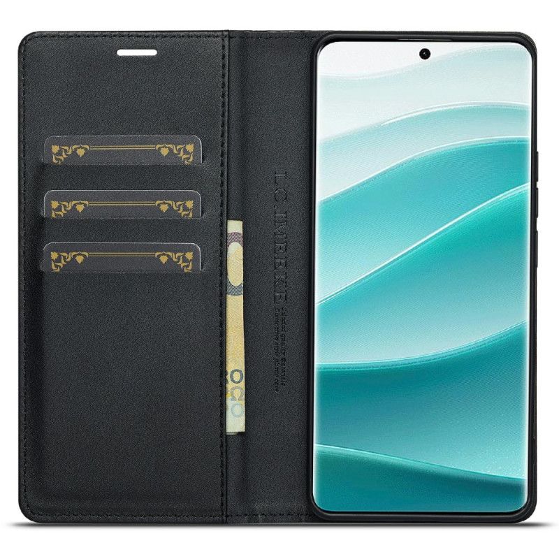 Flip Kotelot Do Xiaomi Redmi Note 14 Pro 4g Tekstura Włókna Węglowego