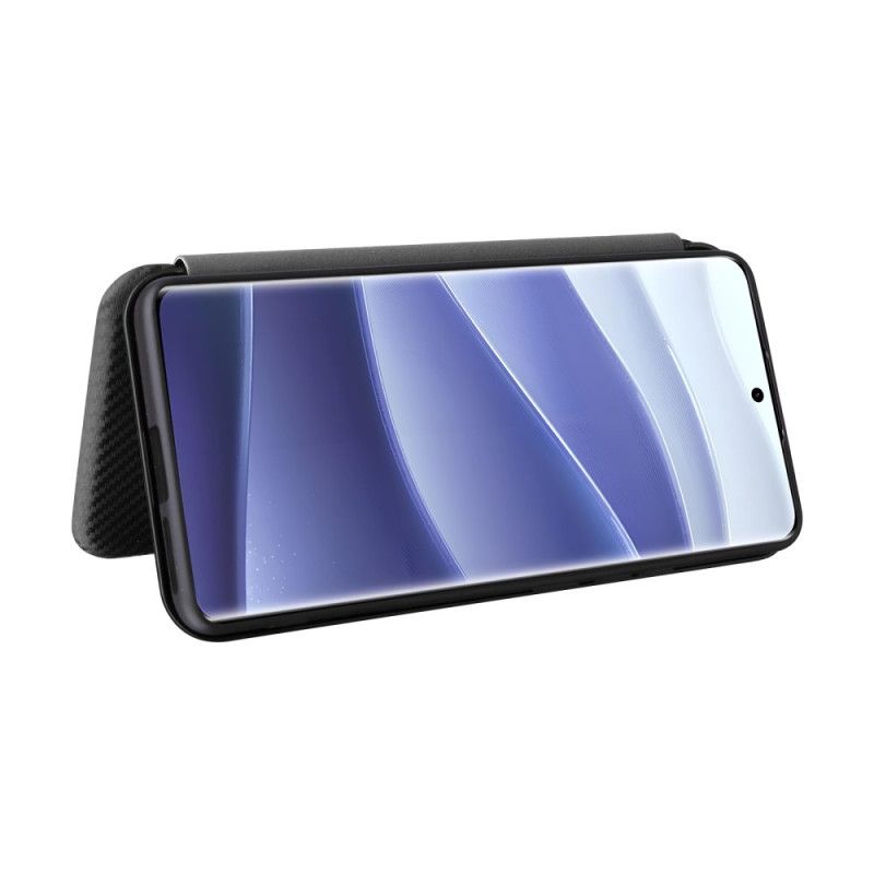 Flip Kotelot Do Xiaomi Redmi Note 14 Pro 4g Włókno Węglowe