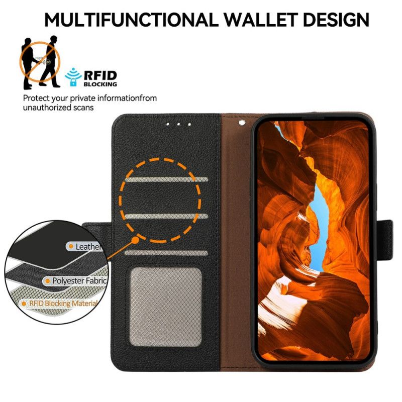 Futerały Xiaomi Redmi Note 14 Pro 4g Etui Na Telefon Abeel Efekt Skóry