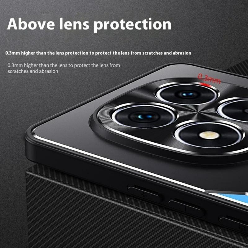 Futerały Xiaomi Redmi Note 14 Pro 4g Etui Na Telefon Efekt Metaliczny