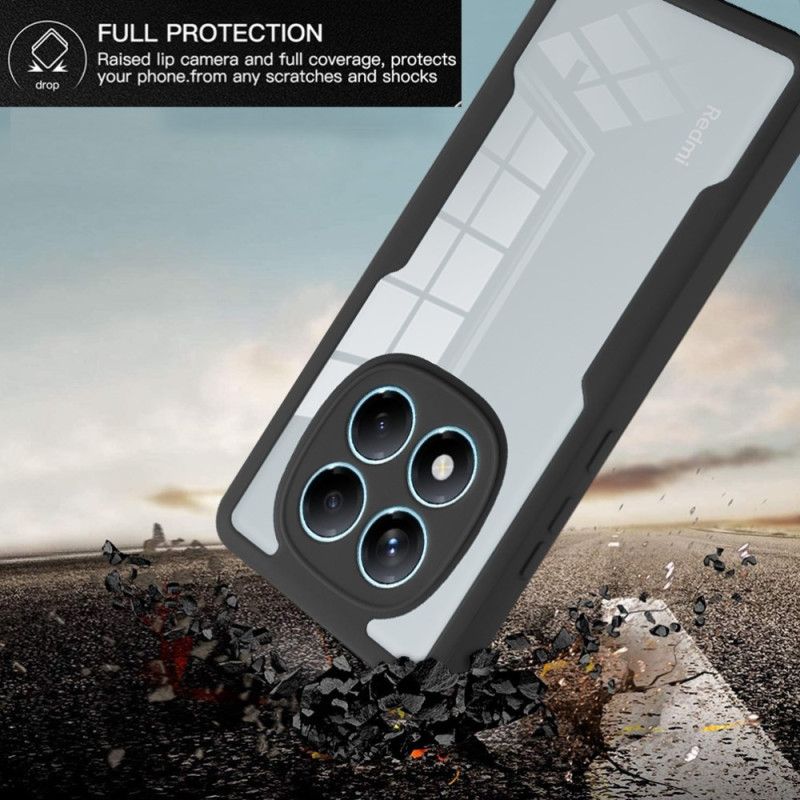 Futerały Xiaomi Redmi Note 14 Pro 4g Etui Na Telefon Hybryda Z Folią Ochronną Na Ekran