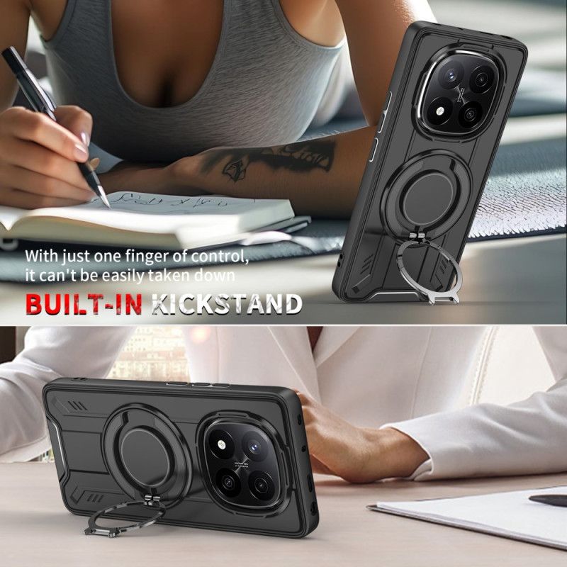 Futerały Xiaomi Redmi Note 14 Pro 4g Etui Na Telefon Kompatybilny Z Magsafe Z Obrotową Podstawką