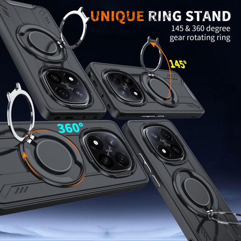 Futerały Xiaomi Redmi Note 14 Pro 4g Etui Na Telefon Kompatybilny Z Magsafe Z Obrotową Podstawką