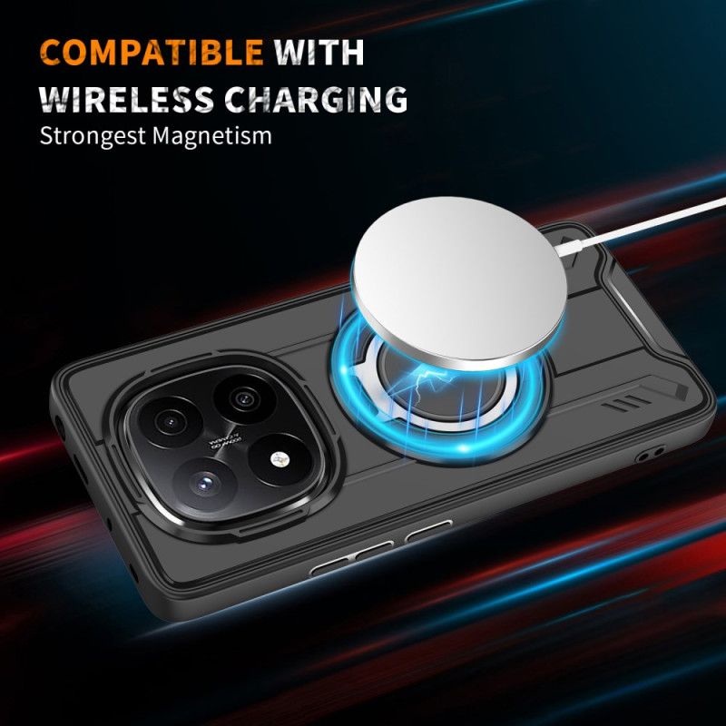 Futerały Xiaomi Redmi Note 14 Pro 4g Etui Na Telefon Kompatybilny Z Magsafe Z Obrotową Podstawką