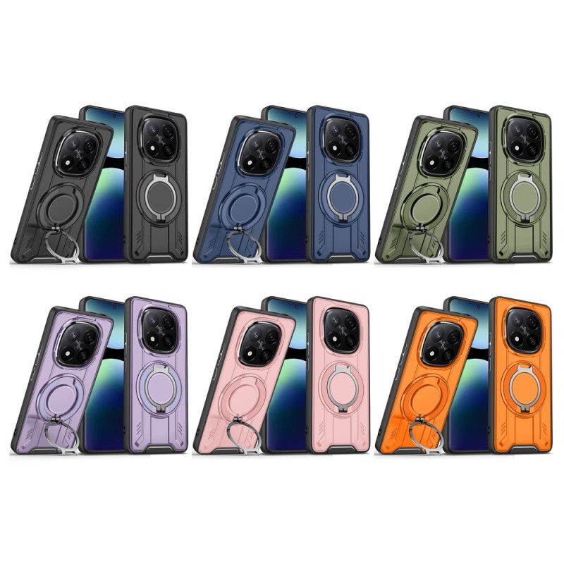 Futerały Xiaomi Redmi Note 14 Pro 4g Etui Na Telefon Kompatybilny Z Magsafe Z Obrotową Podstawką