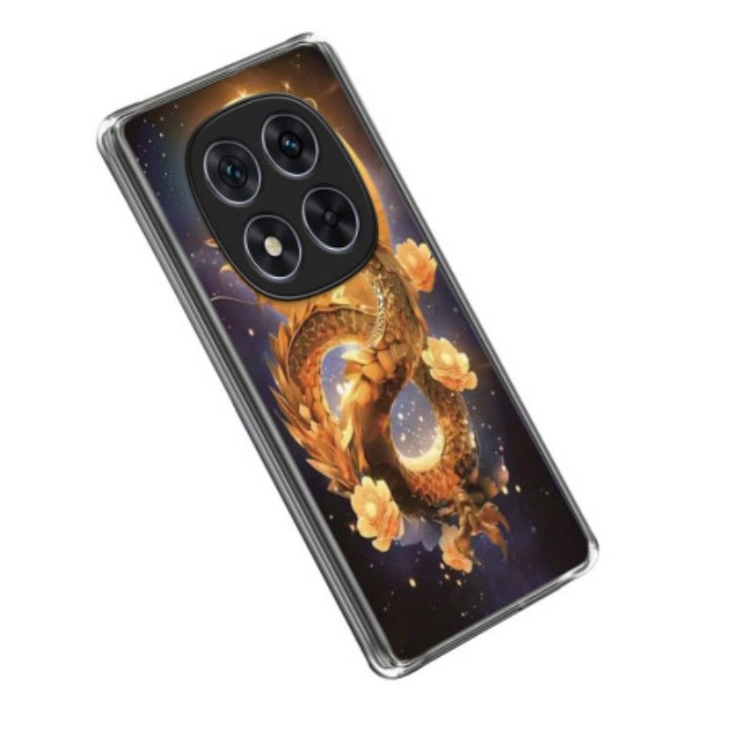 Futerały Xiaomi Redmi Note 14 Pro 4g Etui Na Telefon Złoty Smok
