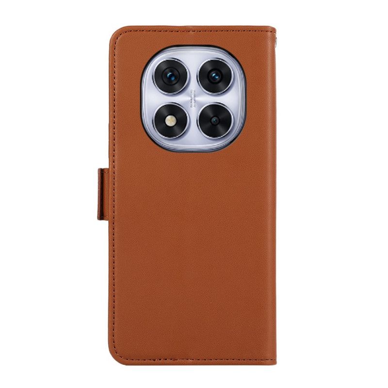 Skórzany Futerał Xiaomi Redmi Note 14 Pro 4g Etui Na Telefon Ochrona Rfid Abeel