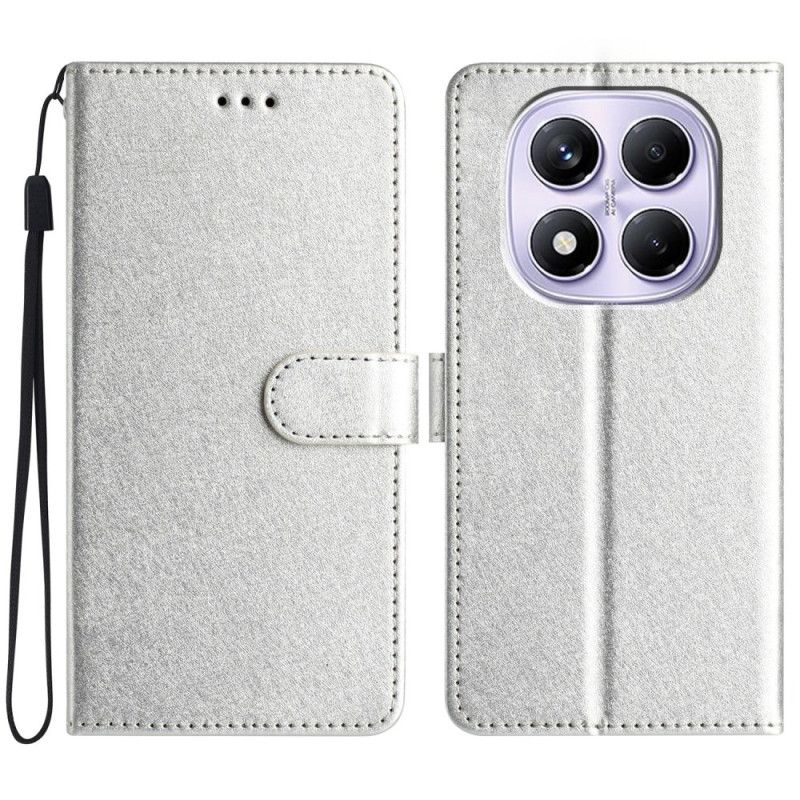 Skórzany Futerał Xiaomi Redmi Note 14 Pro 4g Etui Na Telefon Silk Sensation