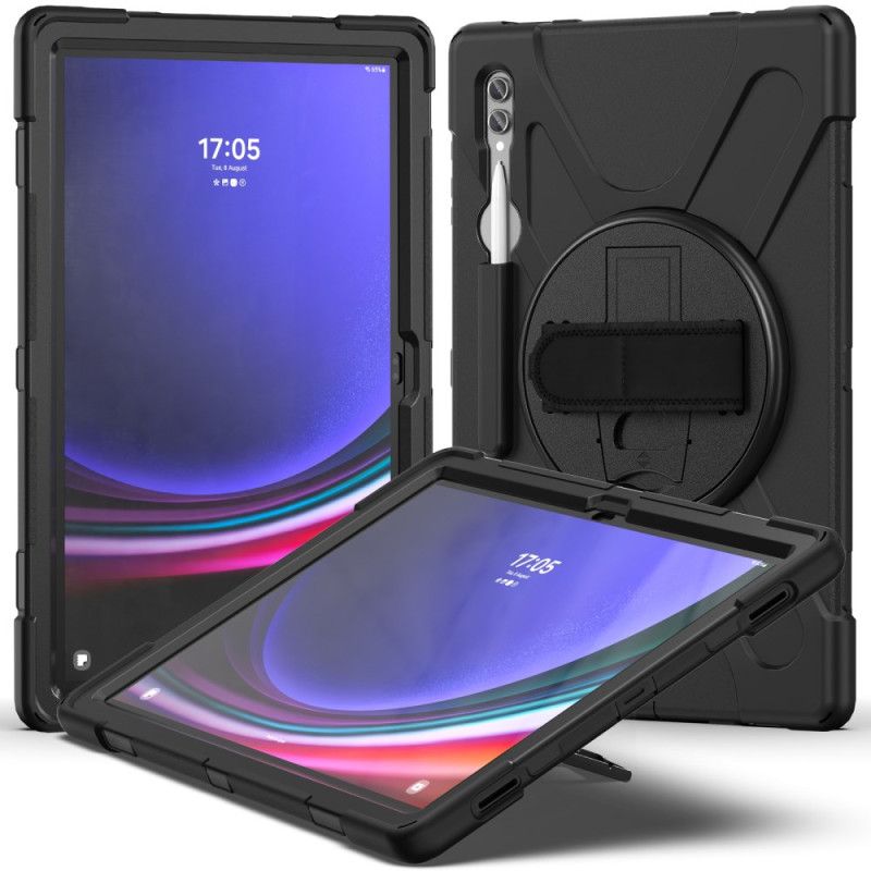 Etui Do Samsung Galaxy Tab S10 Ultra Potrójna Ochrona Pasek I Podstawka