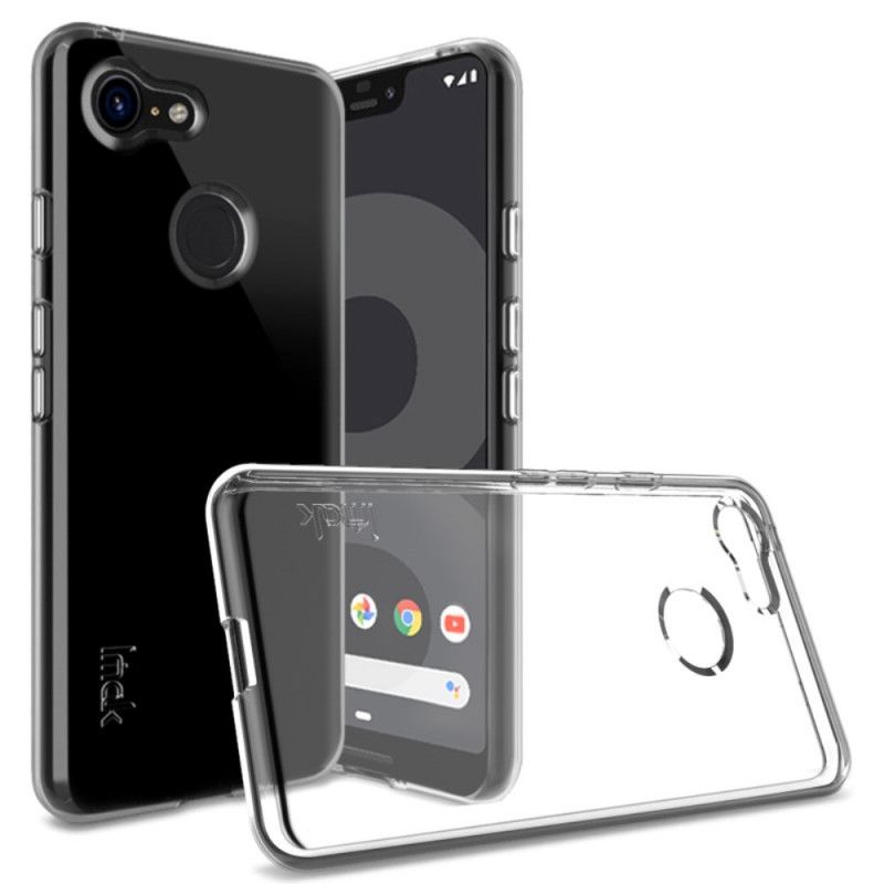 Futerały Google Pixel 3 XL Etui na Telefon Przezroczysty Imak