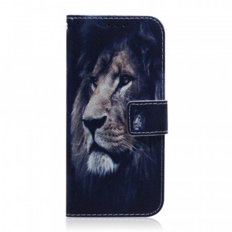 Etui Folio do Honor 50 Lite Śniący Lew