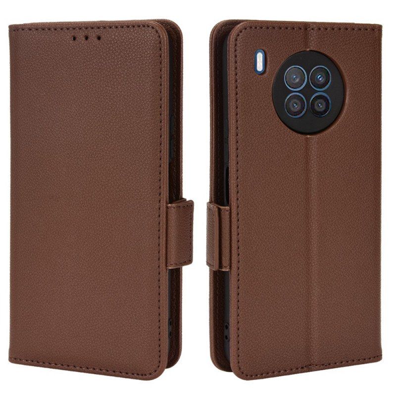 Obudowa Etui Na Telefon do Honor 50 Lite Etui Folio Flap Double Litchi Nowe Kolory