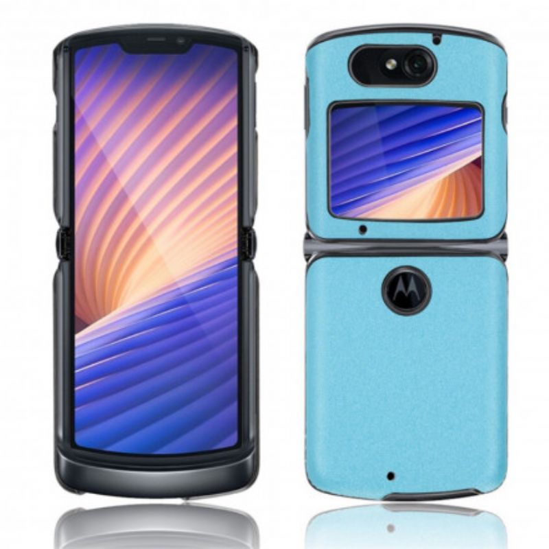 Etui Motorola Razr 5g Szlifowana Sztuczna Skóra Etui Ochronne