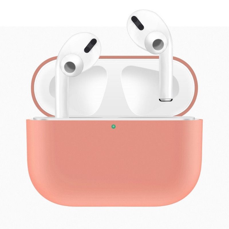 Futerały AirPods Pro Biały Czarny Jednolite Kolory Silikonowe