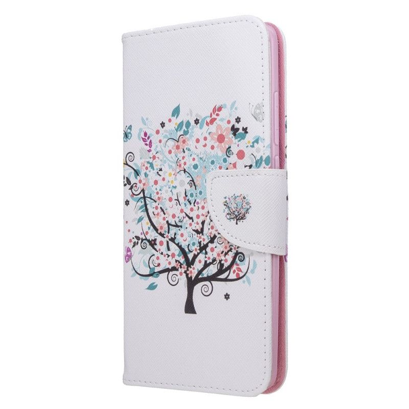 Etui Folio Xiaomi Redmi 8 Kwitnące Drzewo Etui Ochronne