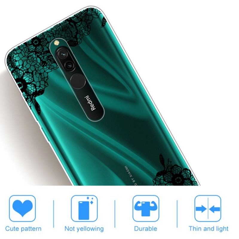 Etui Xiaomi Redmi 8 Cienka Koronka