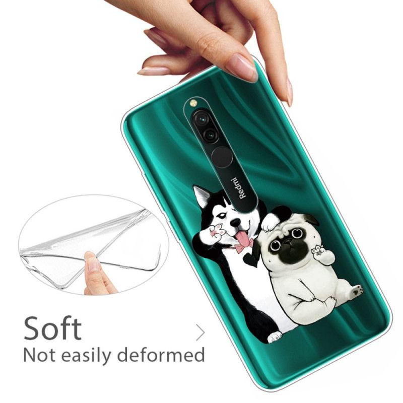Etui Xiaomi Redmi 8 Śmieszne Psy Etui Ochronne