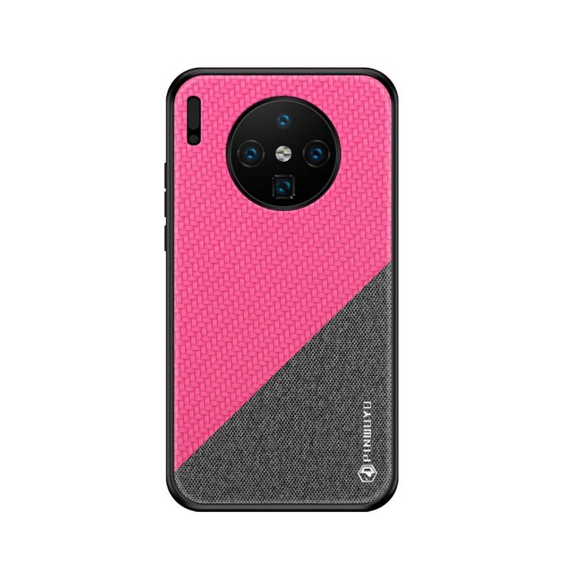 Etui Huawei Mate 30 Magenta Czarny Honorowa Seria Pinwuyo