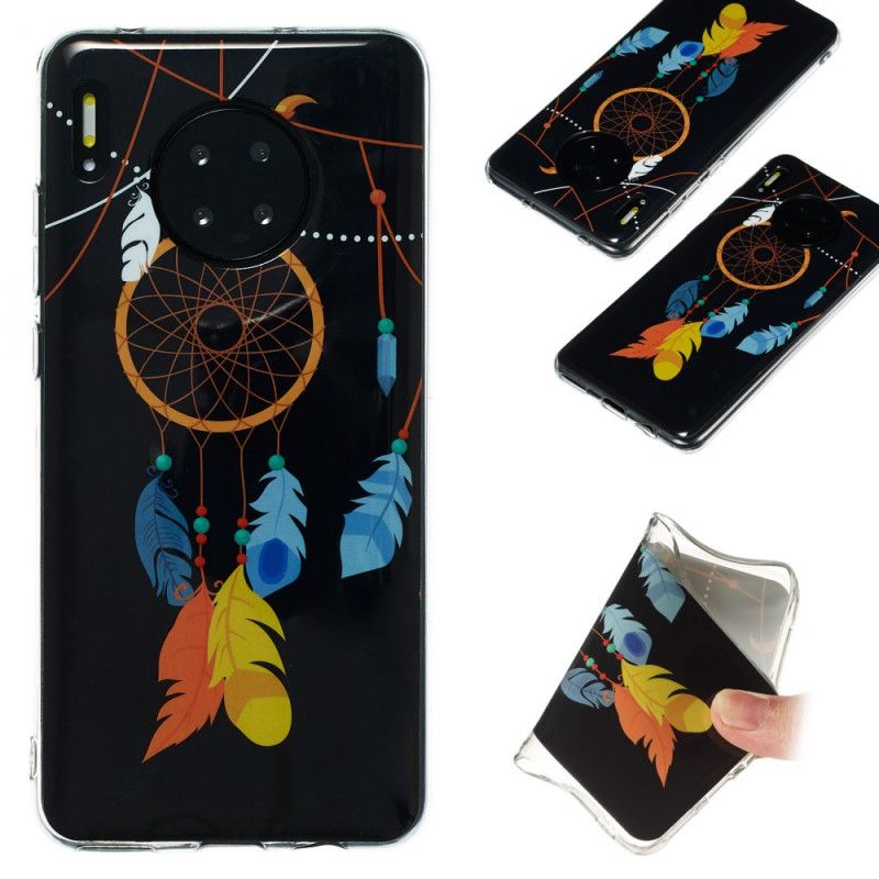 Etui Huawei Mate 30 Unikalny Fluorescencyjny Łapacz Snów