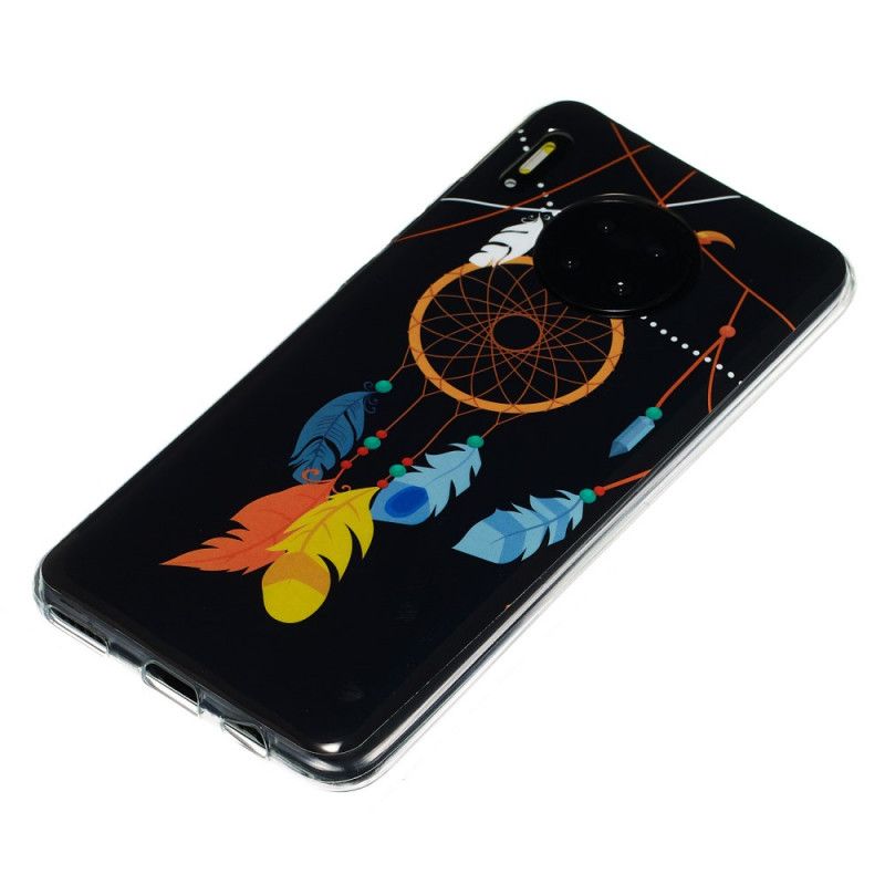 Etui Huawei Mate 30 Unikalny Fluorescencyjny Łapacz Snów