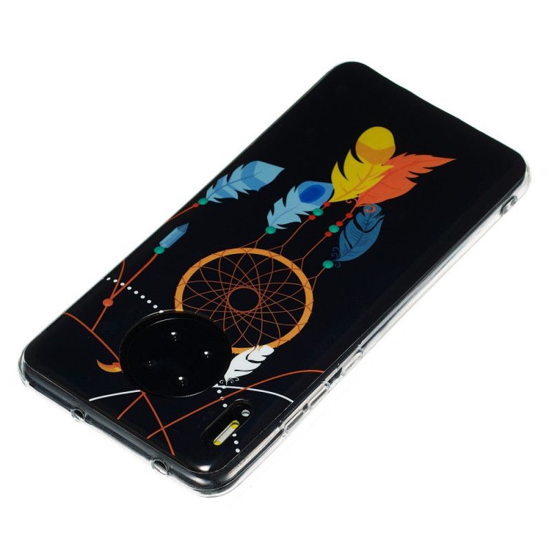 Etui Huawei Mate 30 Unikalny Fluorescencyjny Łapacz Snów