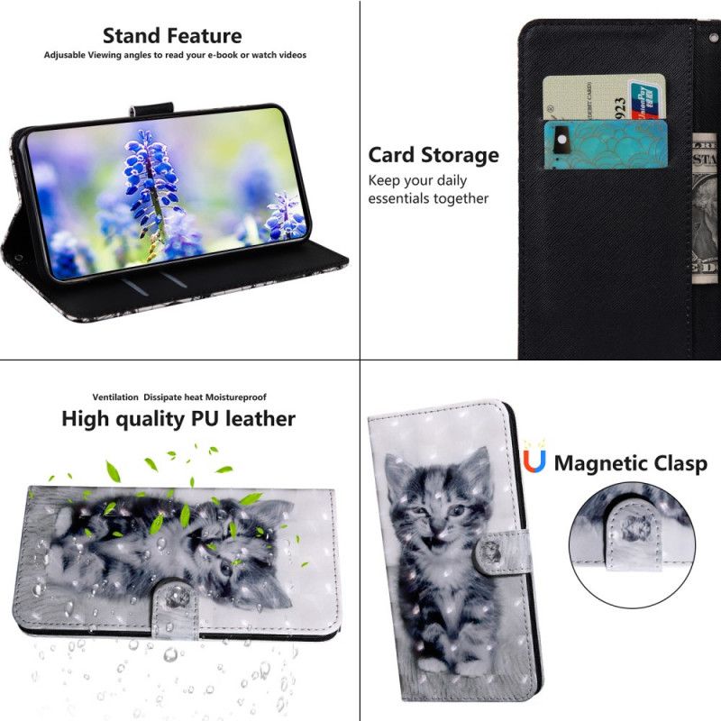 Etui Folio Xiaomi Redmi Note 11 / Poco M4 Pro 5g Ignace Le Chaton