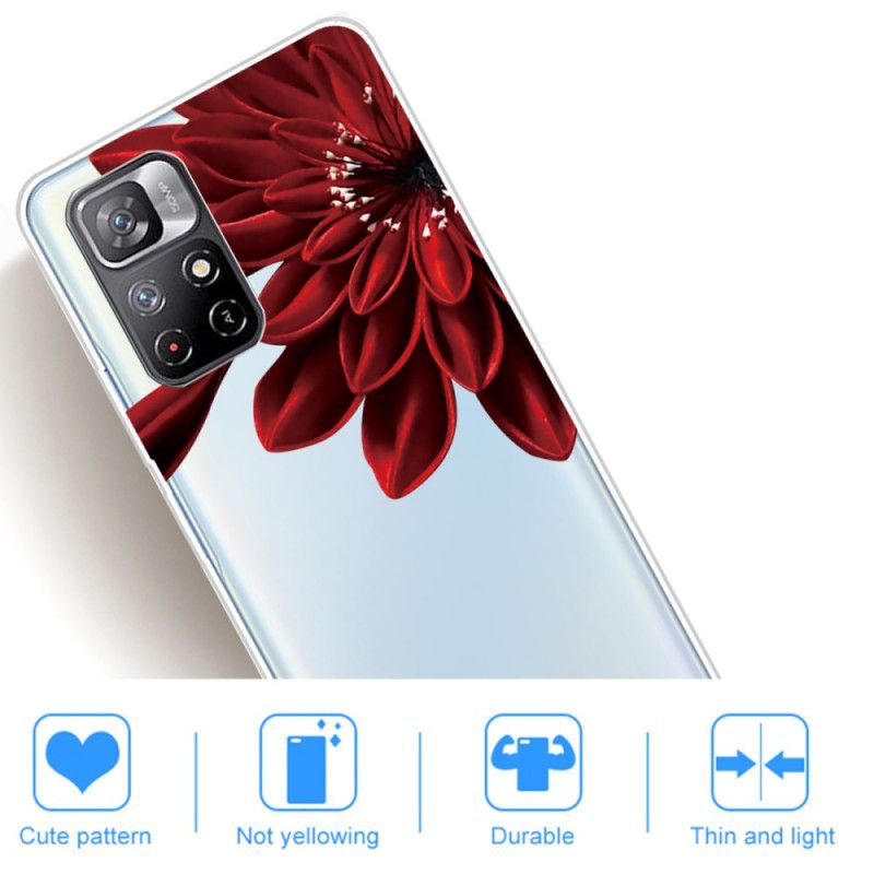 Etui Xiaomi Redmi Note 11 / Poco M4 Pro 5g Dzikie Kwiaty Dzikie Kwiaty Etui Ochronne