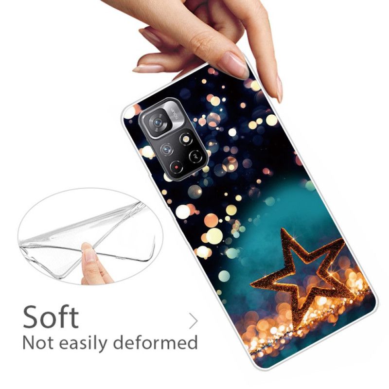 Etui Xiaomi Redmi Note 11 / Poco M4 Pro 5g Gwiazda