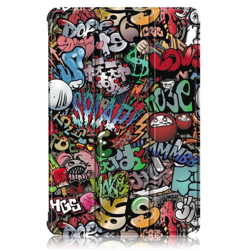 Inteligentna Obudowa Huawei MatePad T 10s Wzmocnione Graffiti