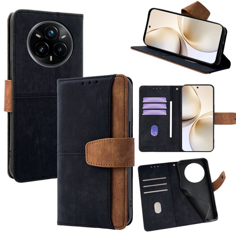 Etui Folio Realme 14 Pro 5g Dwukolorowa Blokada Rfid Etui Ochronne