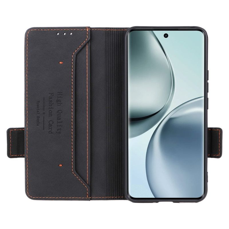 Etui Folio Realme 14 Pro 5g Efekt Retro Zamszu Etui Ochronne