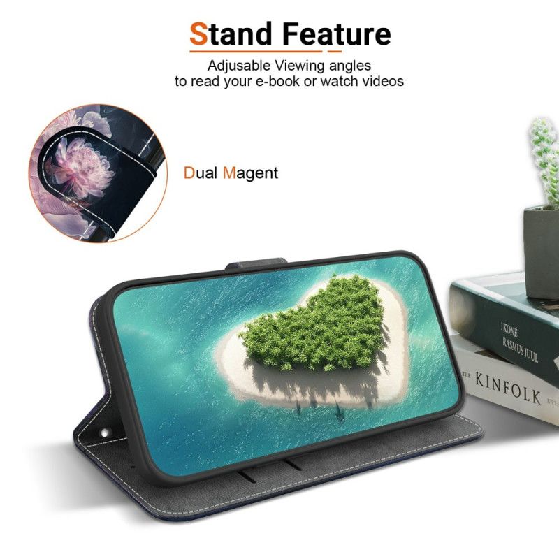 Etui Folio Realme 14 Pro 5g Fioletowa Piwonia