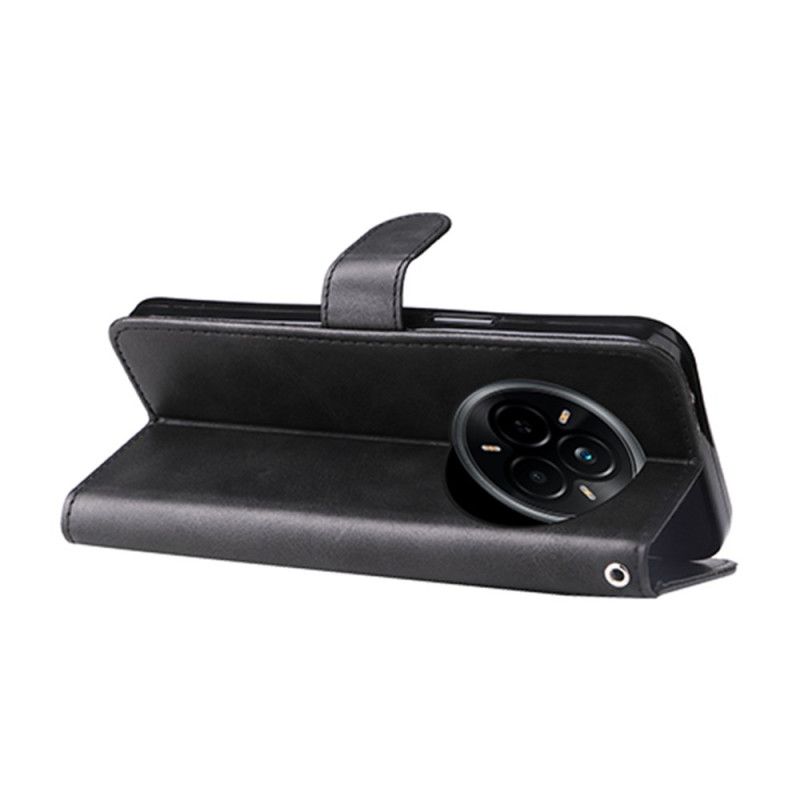 Etui Folio Realme 14 Pro 5g Przednia Kieszeń Na Zamek Błyskawiczny